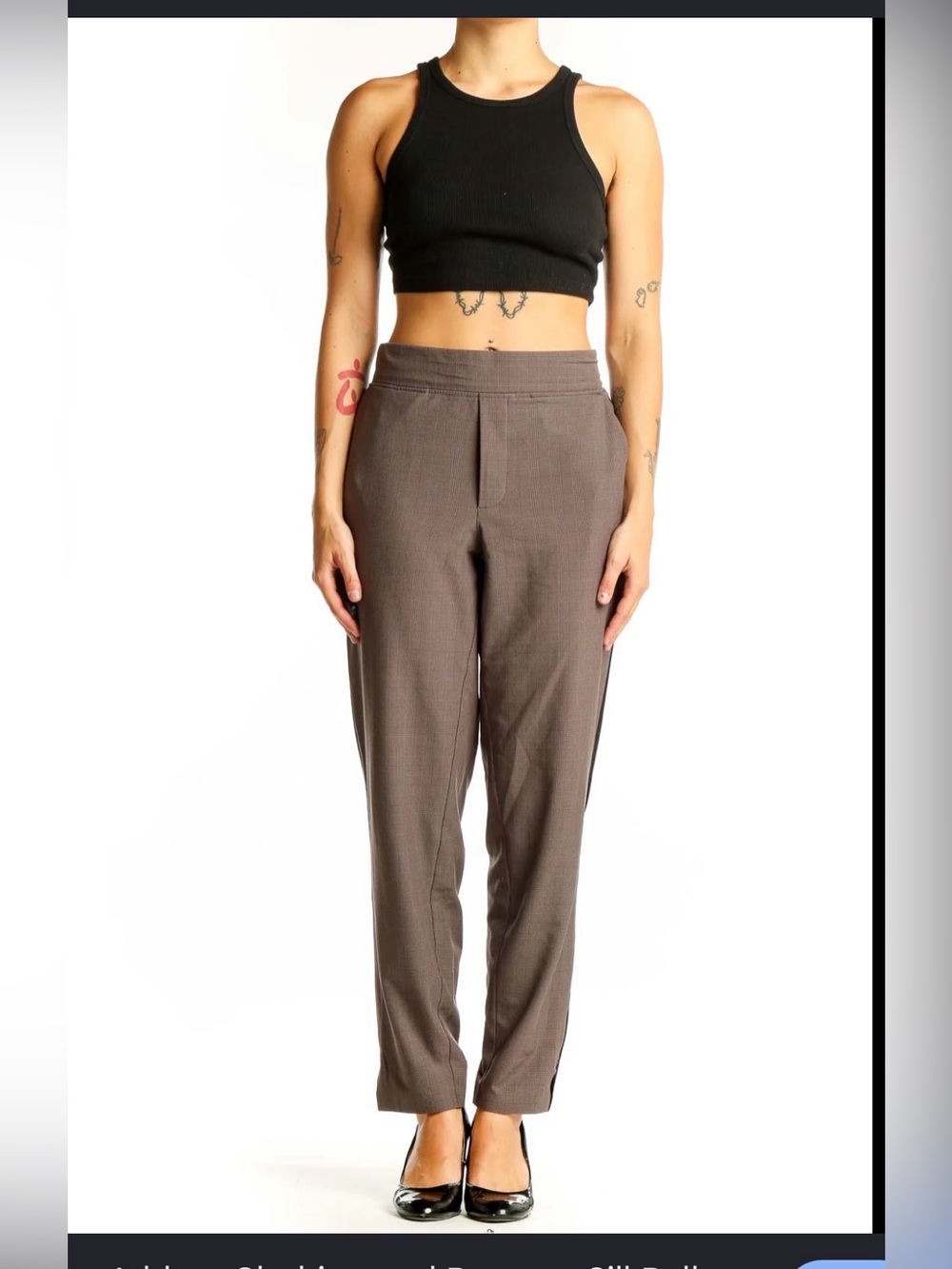 Athleta Black Stretch Pull-On Pants